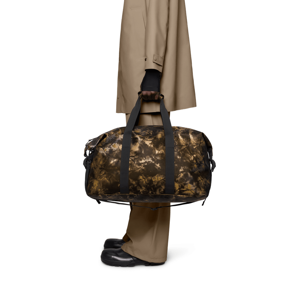 RAINS Hilo Weekend Bag W3 waterproof mottled brown Muddy