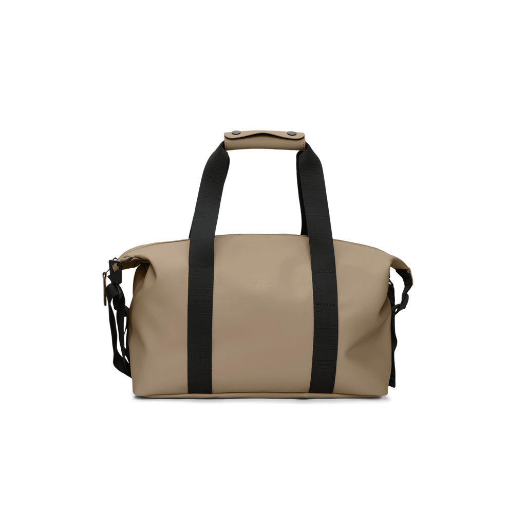 rains hilo weekender bag small waterproof carry on beige