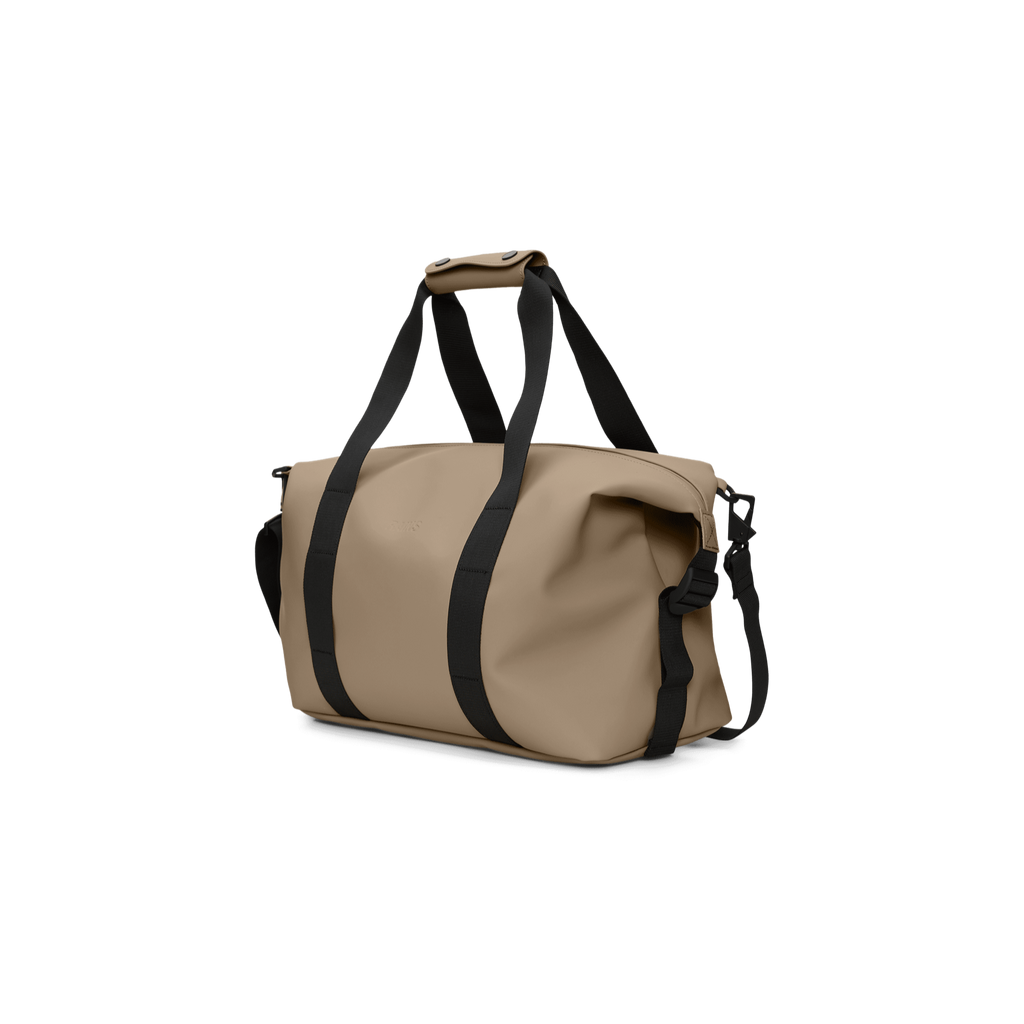 rains hilo weekender bag small waterproof carry on beige
