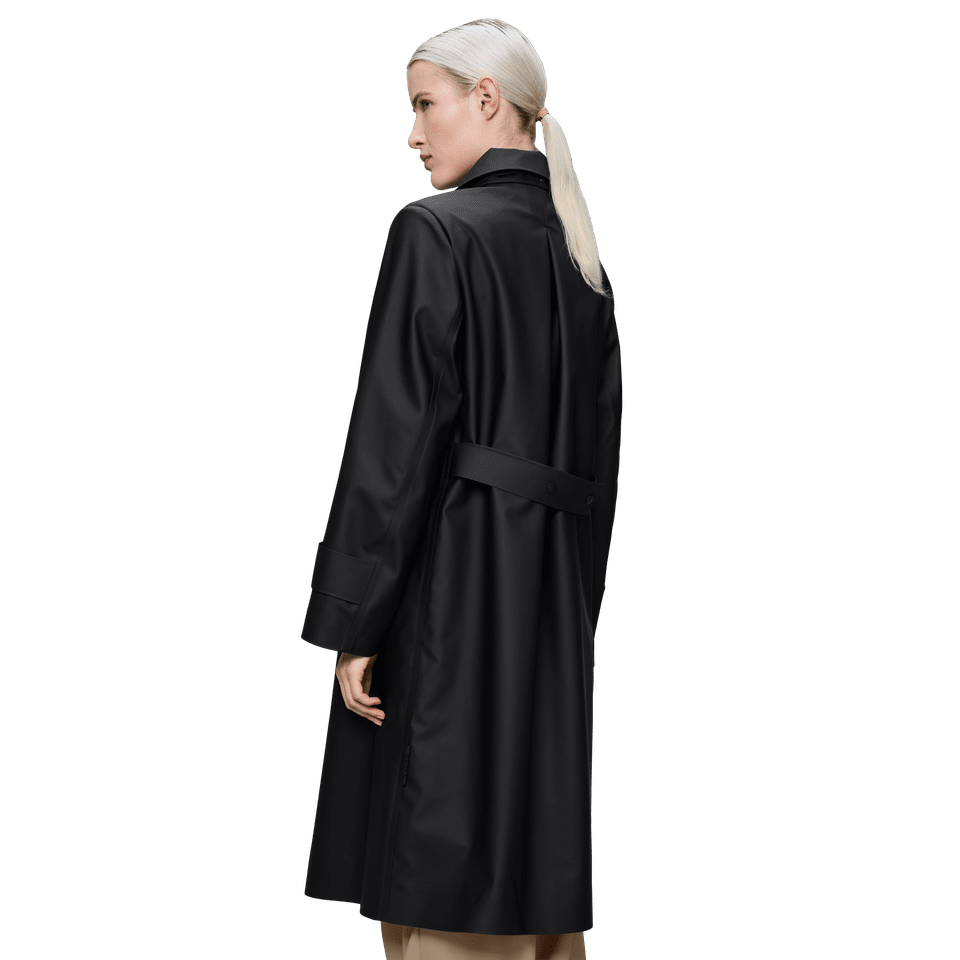 rains Nara W Long Jacket Parka W3 waterproof trench rain coat 