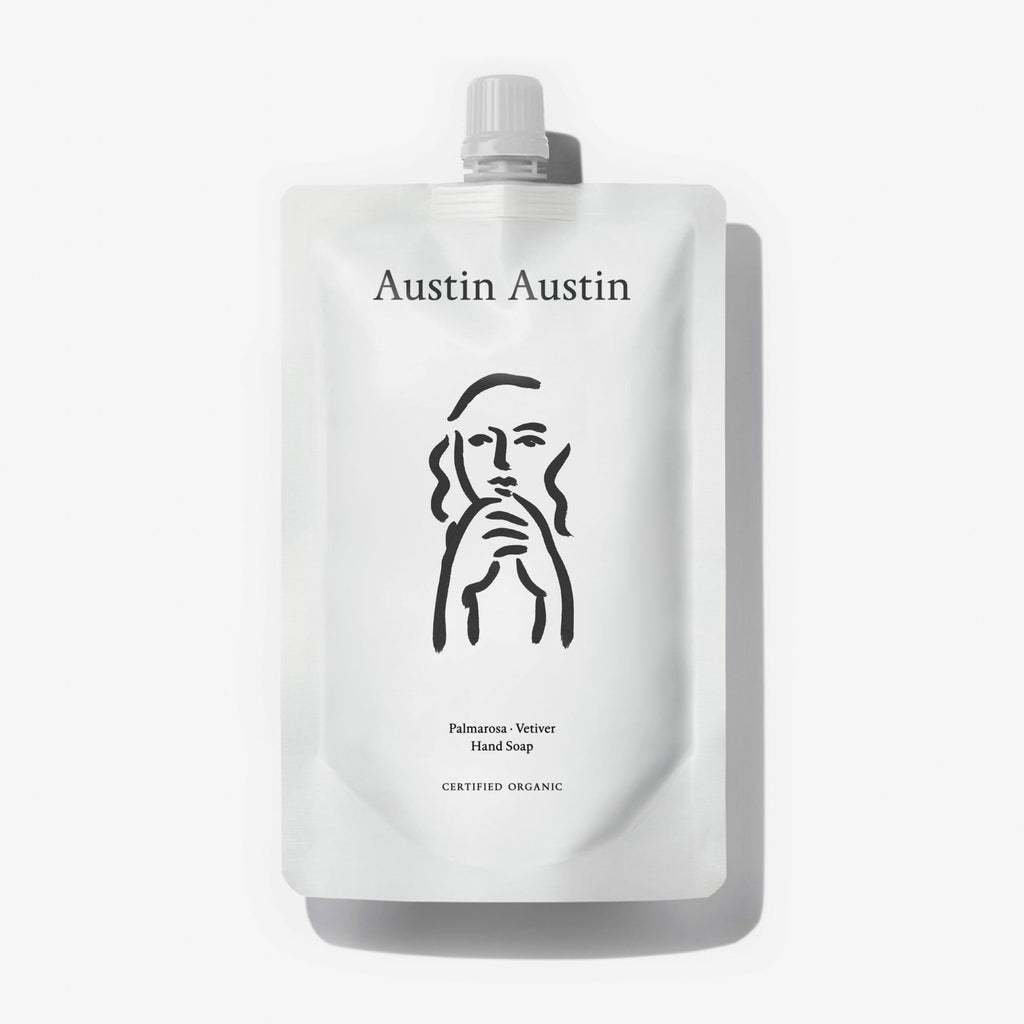 austin austin Palmarosa & Vetiver Hand Soap Refill Pouch 600ml