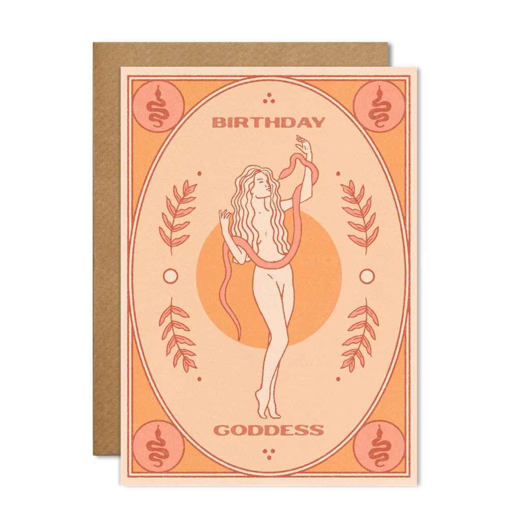 CAI & JO greeting card birthday goddess