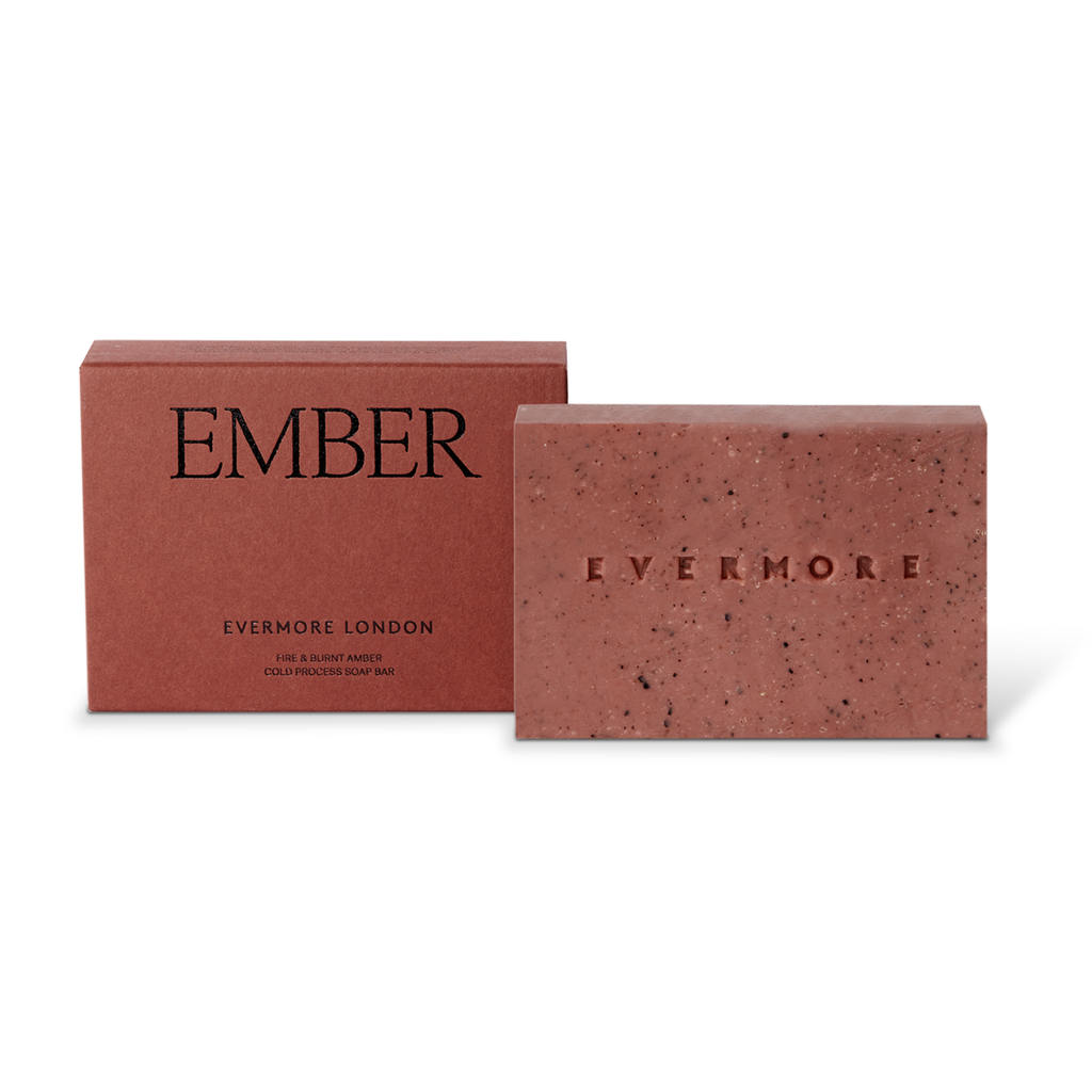 Ember scented cold press soap by Evermore London