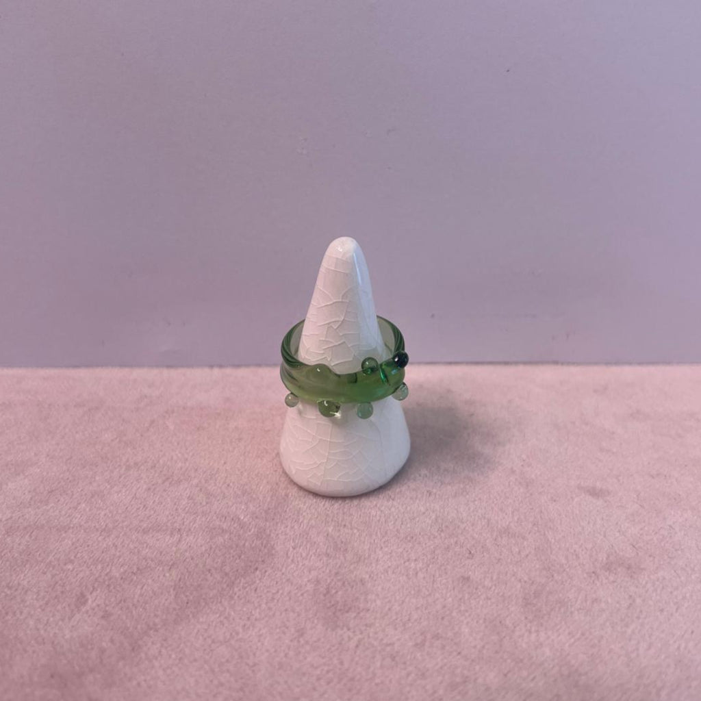 SEVEN london handmade glass ring