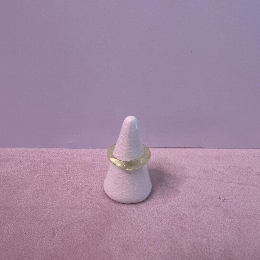 SEVEN london handmade glass ring