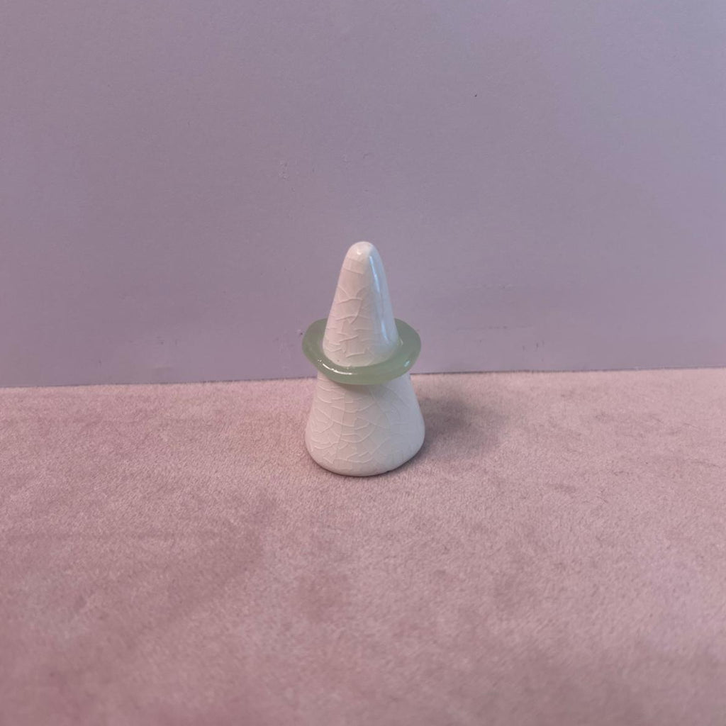 Handmade glass ring by SEVEN London