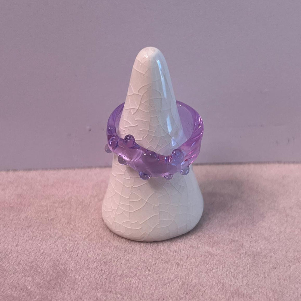 SEVEN london handmade glass ring