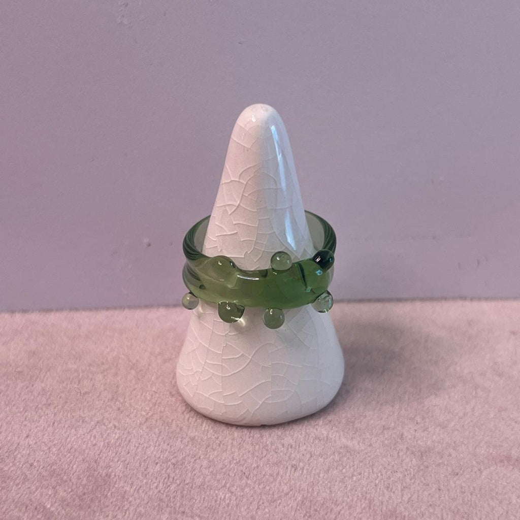 SEVEN london handmade glass ring