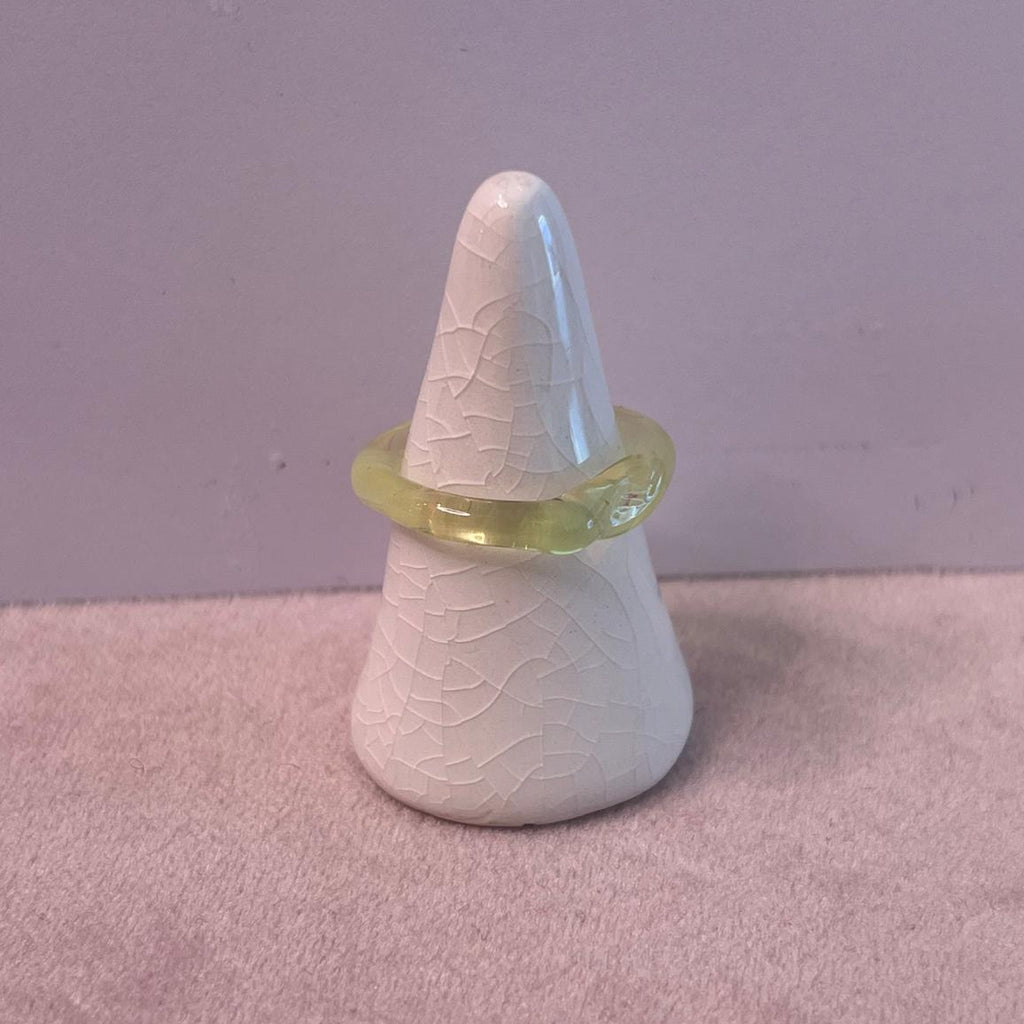 SEVEN london handmade glass ring