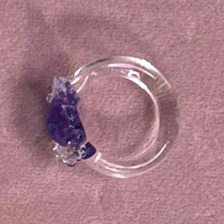 SEVEN london handmade glass ring