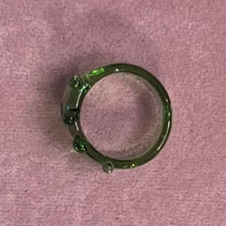 SEVEN london handmade glass ring