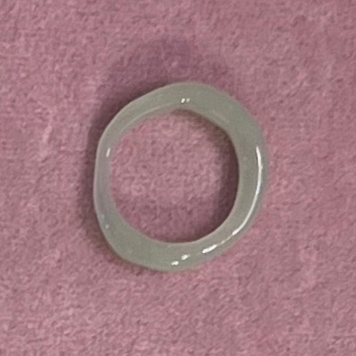 Handmade glass ring by SEVEN London