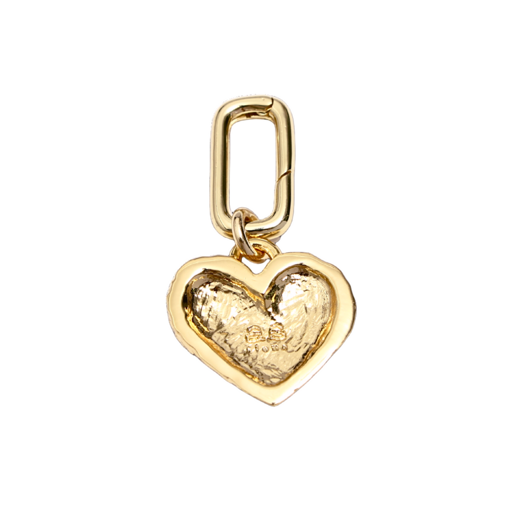The Roma Heart charm by British brand By Alona gold