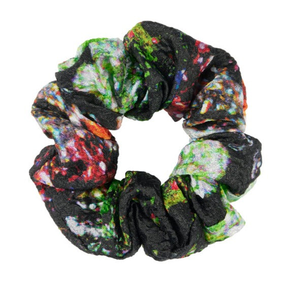 black floral scrunchie by stine goya