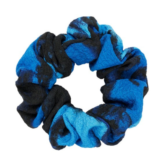 blue floral scrunchie by stine goya