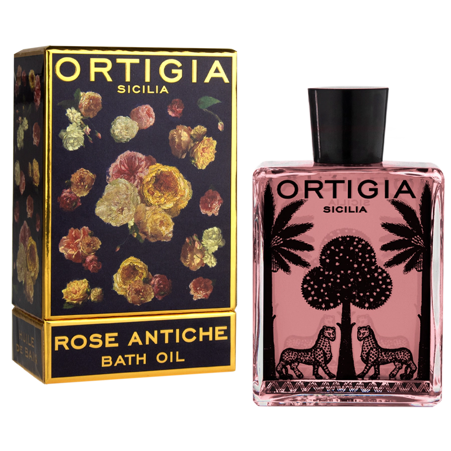 Ortigia Rose Antiche bath oil 200ml