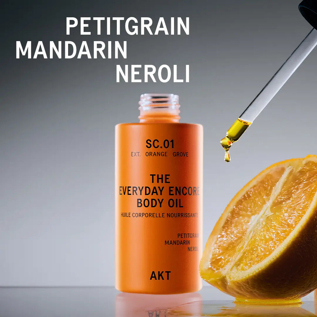 akt The Everyday Encore dry Body Oil orange grove