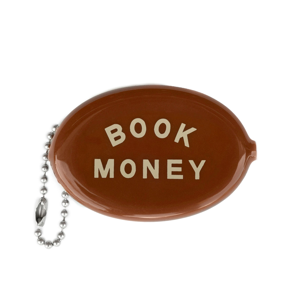 three potato four rubber coin pouch bag charm brown book money