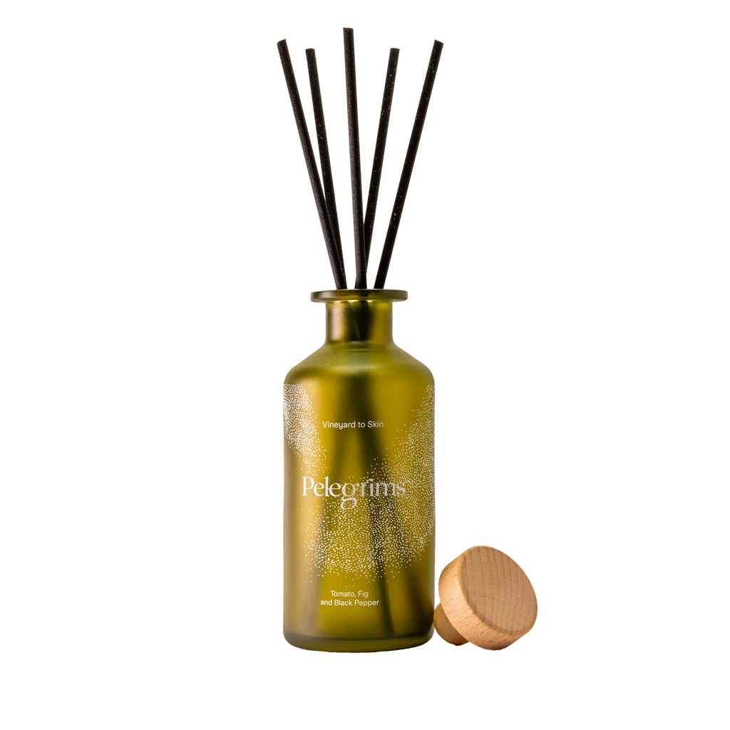 Pelegrims Tomato, Fig and Black Pepper Reed Diffuser 250ml glass bottle