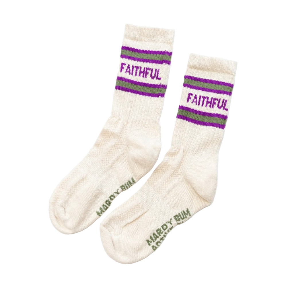 mardy bum traitor faithful sports slogan socks