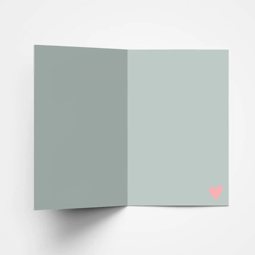 eat the moon Into the Sunset Wedding Greeting Card happily ever after