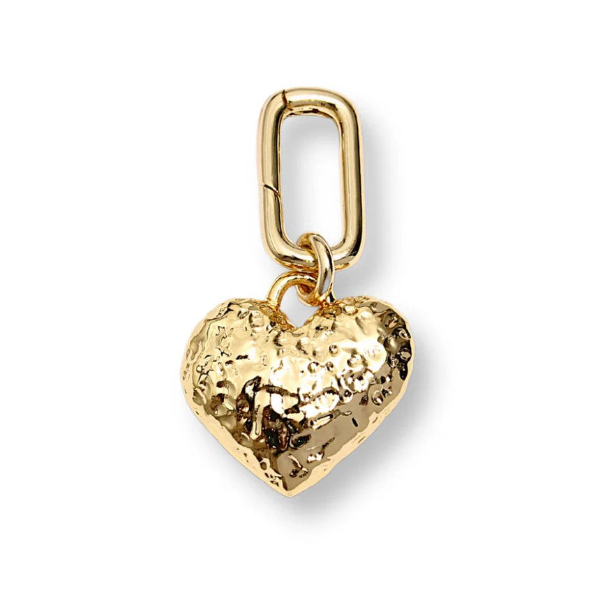 The Roma Heart charm by British brand By Alona gold