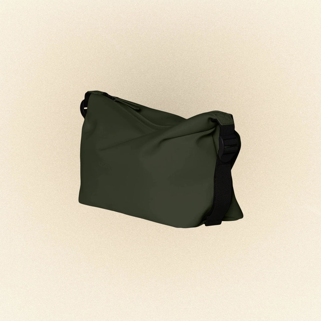 khaki dark green waterproof hilo wash toiletry bag by Rains