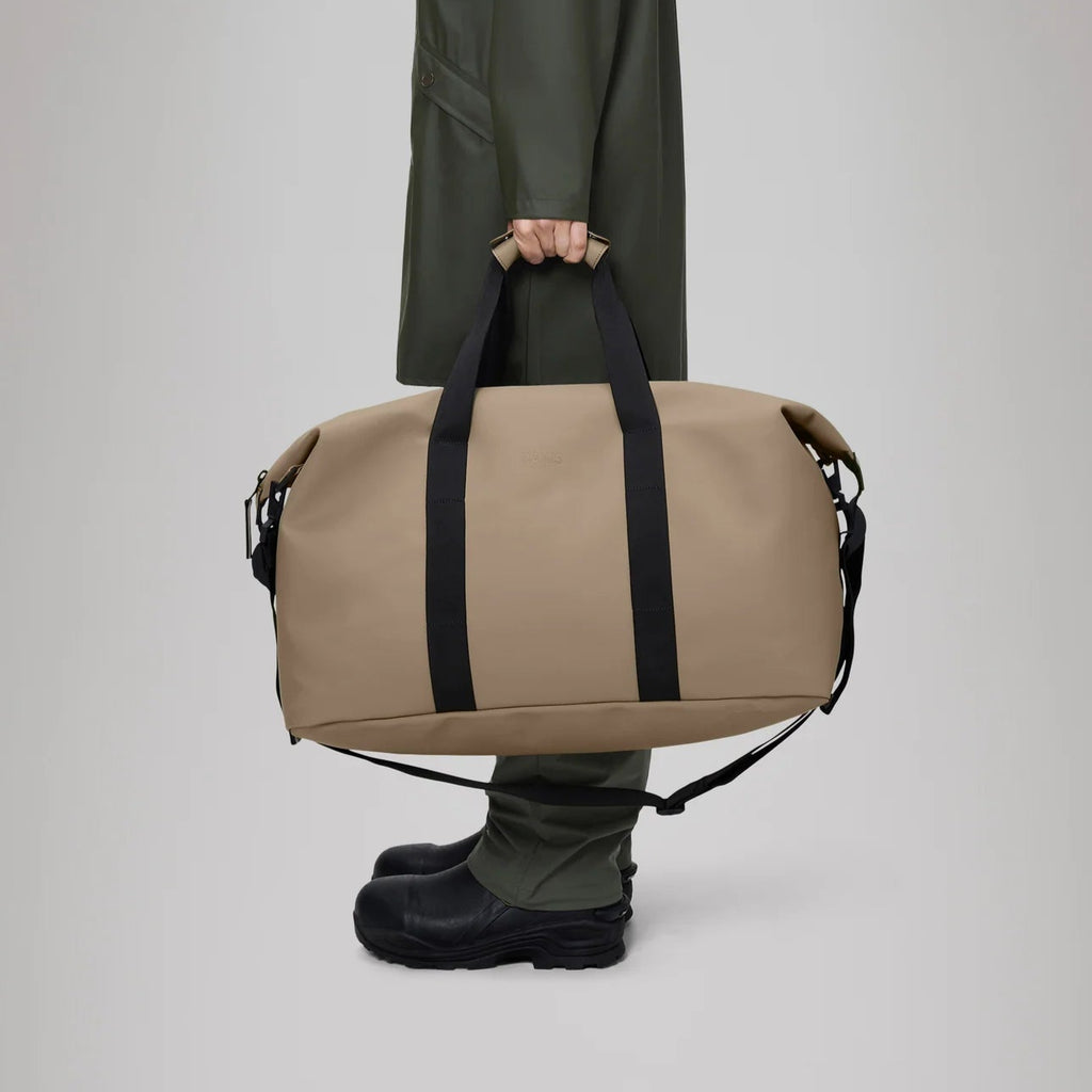 rains waterproof Hilo Weekend Bag BEIGE