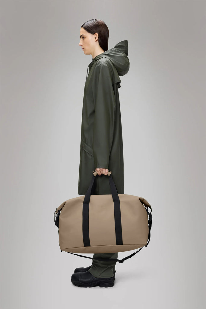rains waterproof Hilo Weekend Bag BEIGE