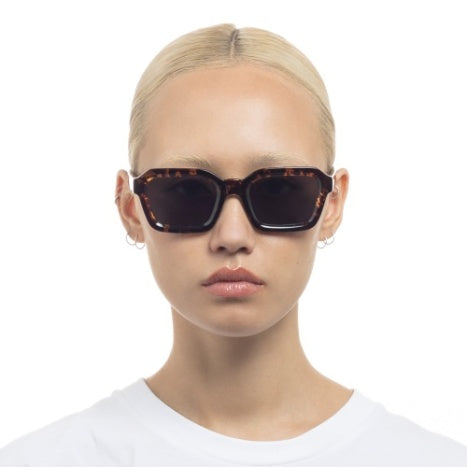 impossible sunglasses in tokyo tort by Le Specs