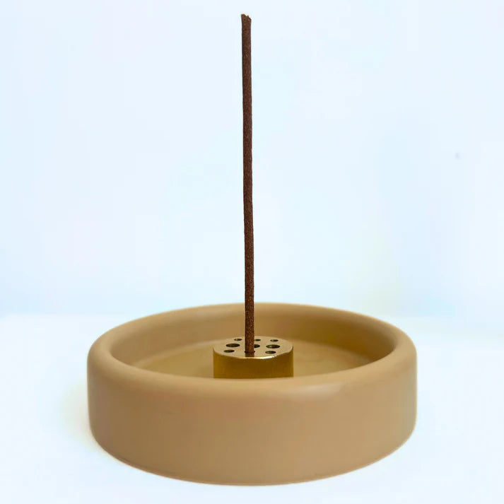 Hand-crafted ceramic incense burner by London brand Staye Studio