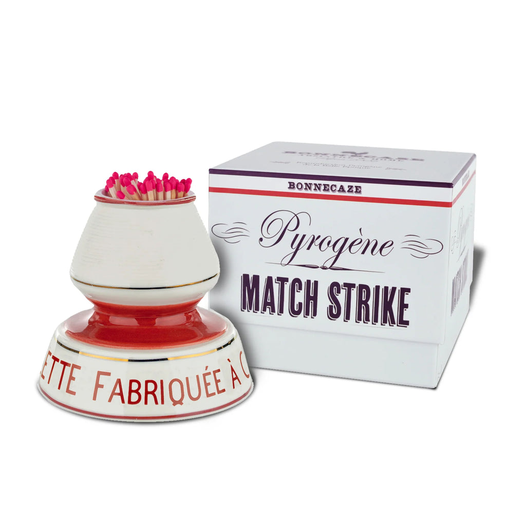 bonnecaze pyrogen match strike liqueur malette red white absinthe