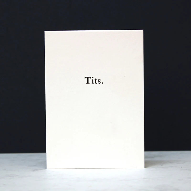 a little box of Naughty Words Greeting Cards box set imogen owen tits arse turd