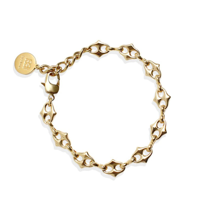 By Alona geometric chain Rae bracelet 18K gold