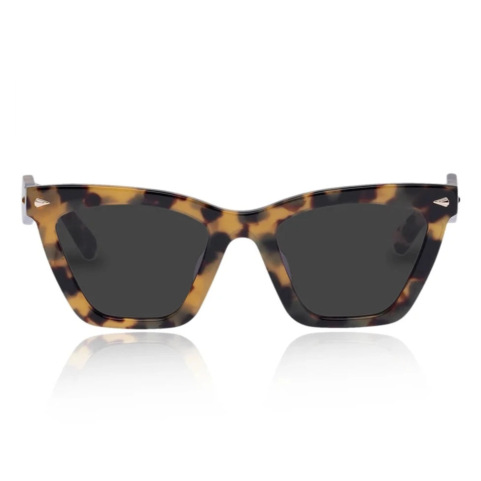 karen walker crazy tort tortoiseshell spellbound cats eye sunglasses