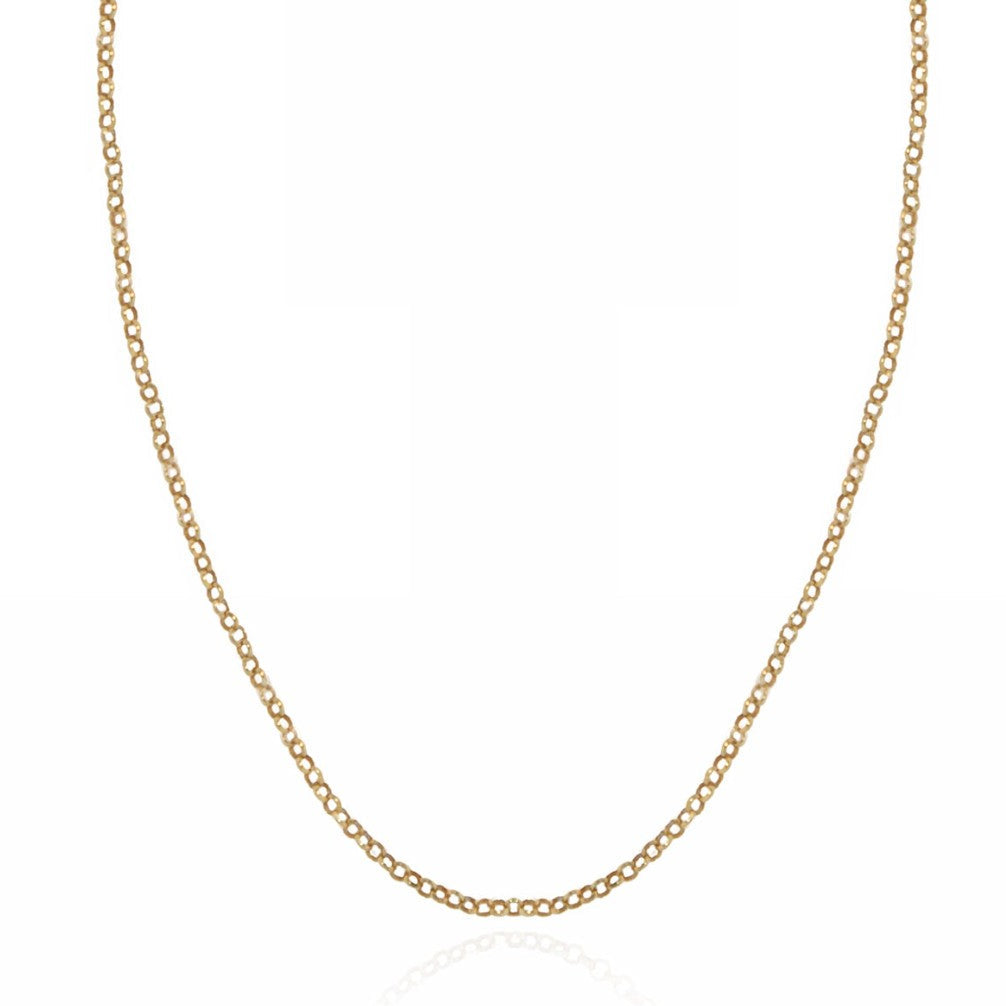 hermina athens greek Classic Thin Chain gold plated 45cm