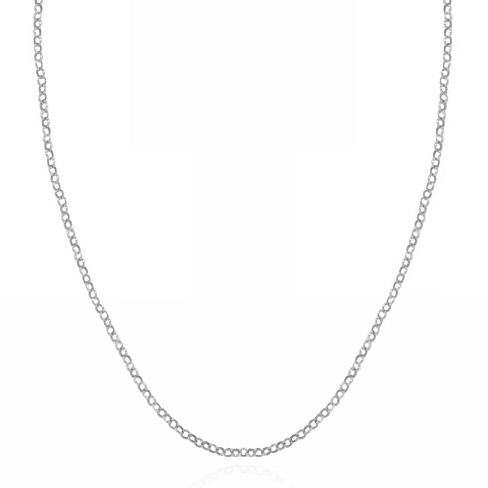HERMINA ATHENS greek Classic Thin Chain sterling silver 45cm