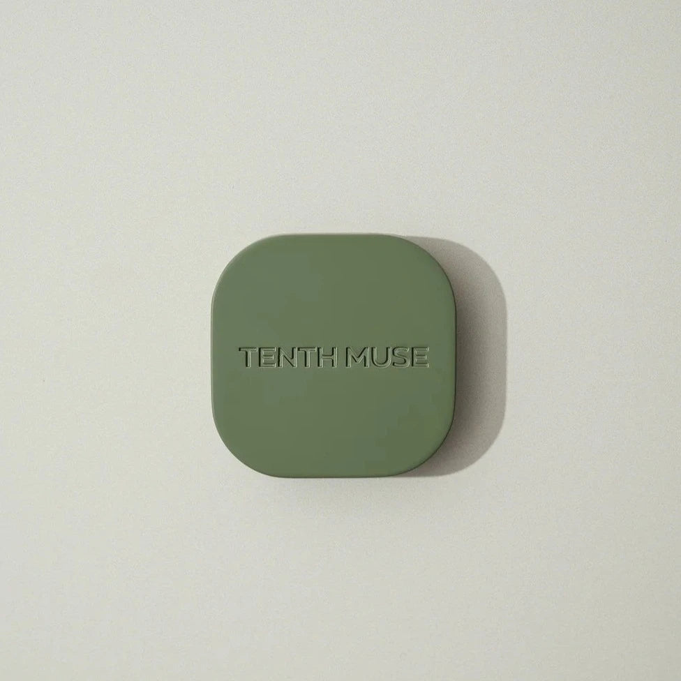 tenth muse refillable vessel for solid perfume balm matcha greententh muse refillable vessel for solid perfume balm matcha green