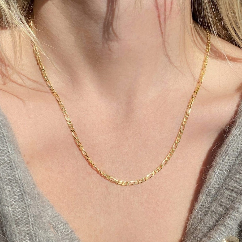 gold Grecian chain necklace by Hermina Athens