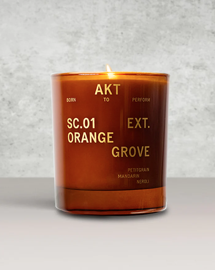 Orange Grove scented candle 'The Lantern' by AKT